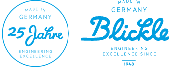 Siegel (über 25 Jahre Blickle • Made in Germany)